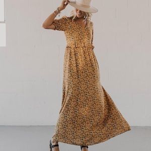 Roolee MOM nursing maxi dress